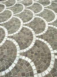 Full frame shot of paving stone