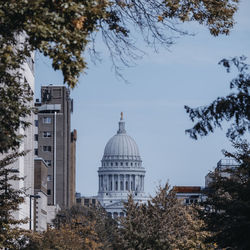 Madison capital from university view