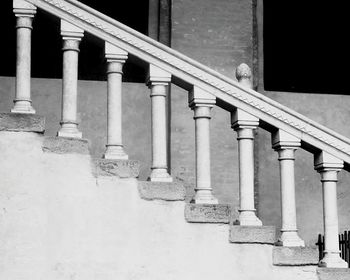 Baluster at building