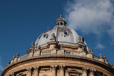 Low angle view of building against sky