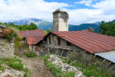 Old stone village.