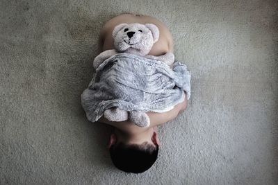 Portrait of young woman