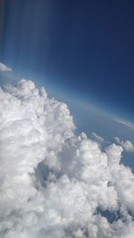 Low angle view of clouds in sky