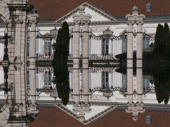 Facade of historical building