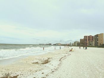 People on beach