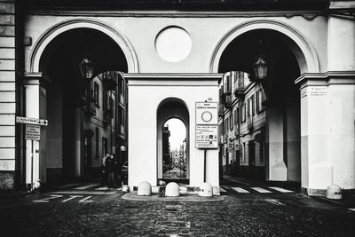 Street amidst buildings in city