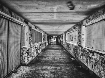 Corridor of building