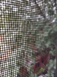 Full frame shot of metal fence