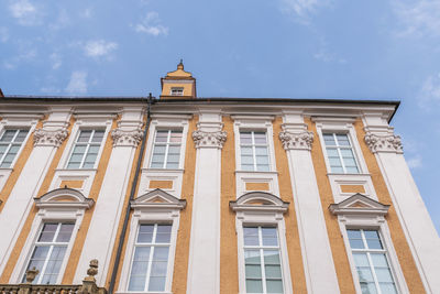 District museum in nysa, poland. beautiful, renovated, baroque building from xvii - xviii century.