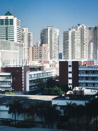 Buildings in city