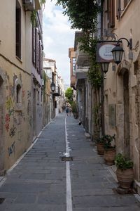 Street amidst buildings in city