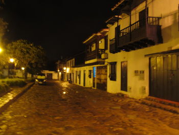 Street at night