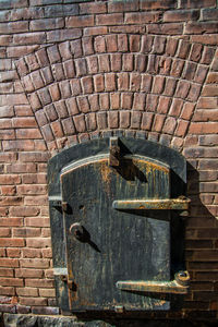 Close-up of brick wall