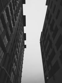 Low angle view of buildings against sky