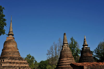 View of temple building against sky