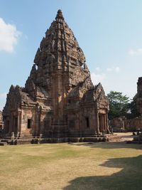 View of temple against sky