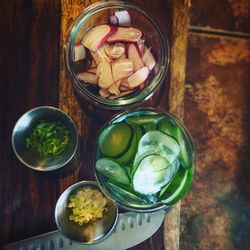 Close-up of vegetables in bowl