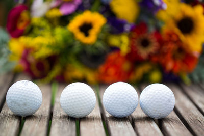 Close-up of balls