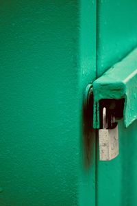 Close-up of closed door