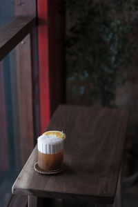 Close-up of machine part