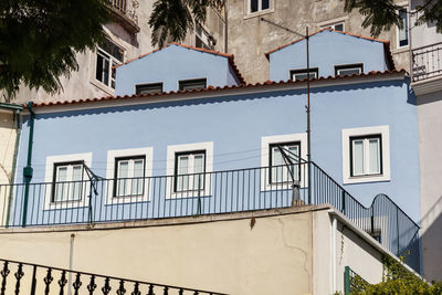 Low angle view of building against sky