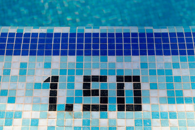 Close-up of swimming pool