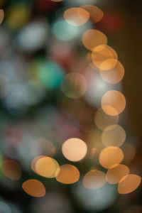 Defocused lights