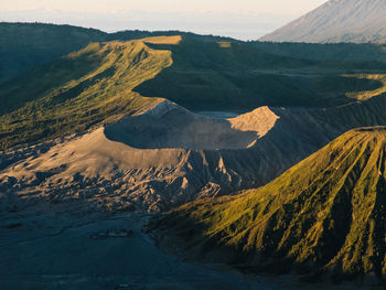 Aerial view of landscape