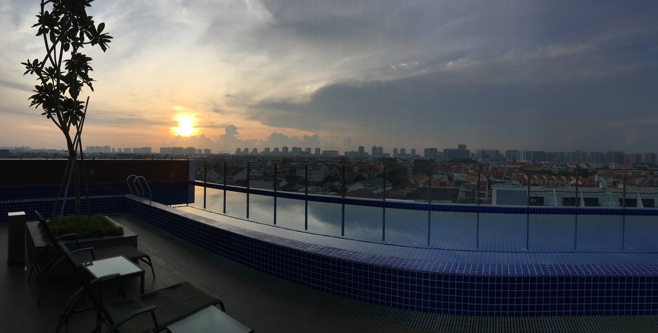 Sunrise in singapore