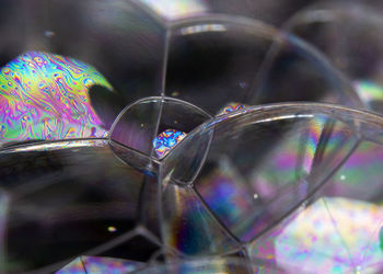 Close-up of bubbles