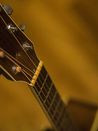 Close-up of guitar