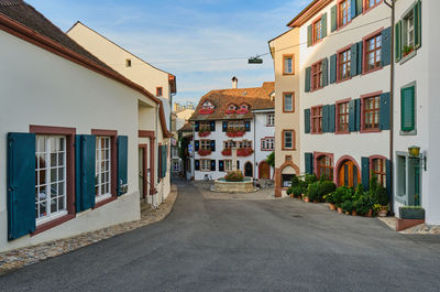 Street amidst buildings in city