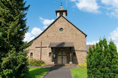 Exterior of building against sky