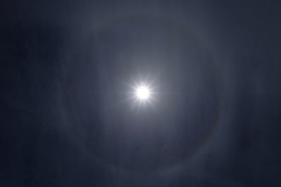 Low angle view of cloudy sky