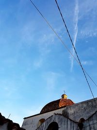 Low angle view of building against sky