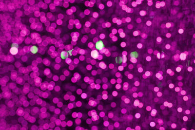 Defocused image of illuminated christmas lights