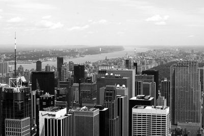 Cityscape against sky