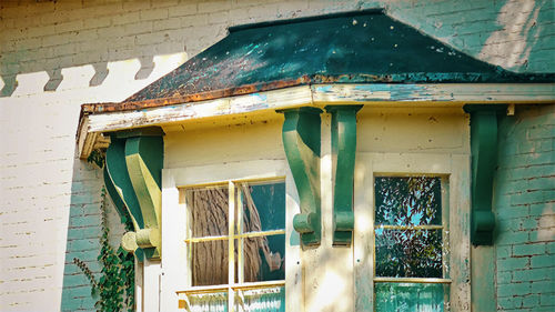 Low angle view of old building