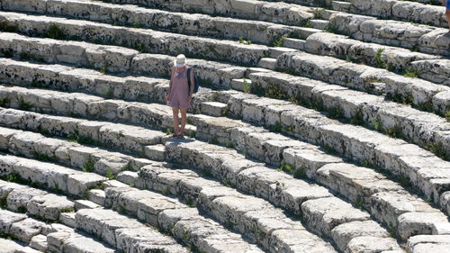 Person walking on street