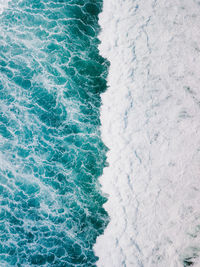 Aerial view of beach