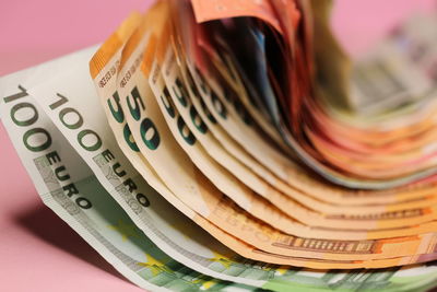 Close-up of pencil on shelf