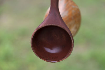 Close-up of spoon