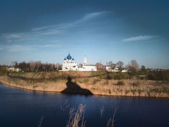 View of temple against sky