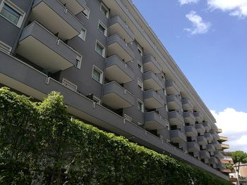 Low angle view of building against sky