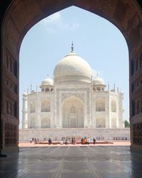 View of historical building against sky