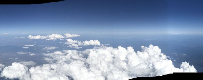 Low angle view of clouds in sky