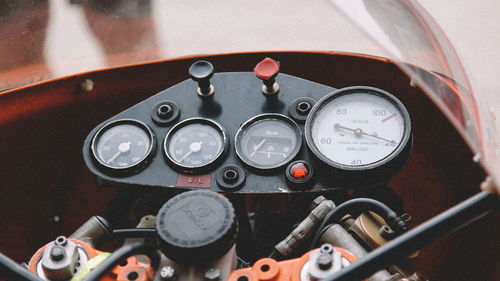 Close-up of vintage clock