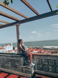 Women with a view in lisbon