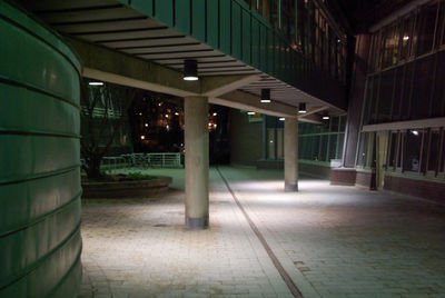 Illuminated corridor