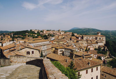 Cityscape against sky